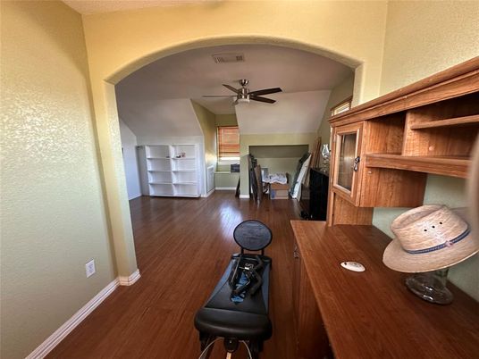 Home Office, Interior, Wood Texture Flooring