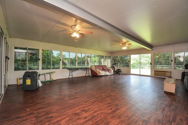 Interior, Sun Room, Wood Texture Flooring