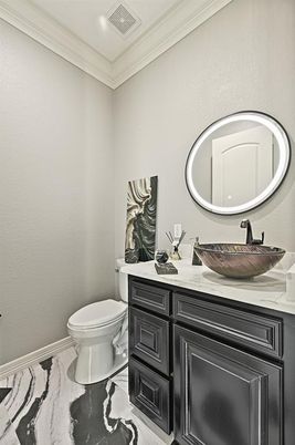 Bathroom, Interior, Marble, Recessed Lighting