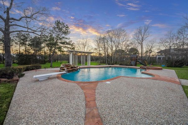 Backyard, Exterior, Playground, Pool