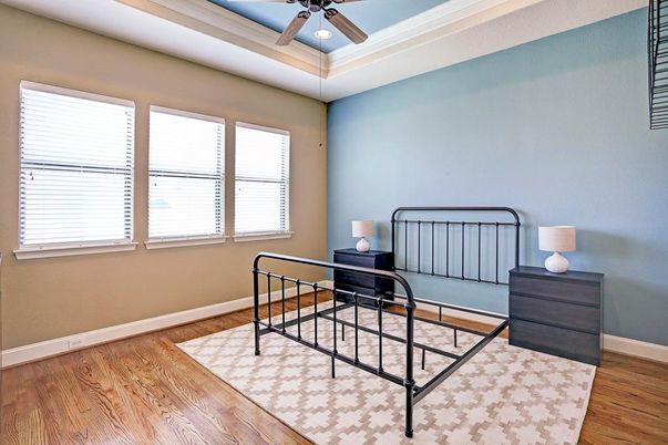 Bedroom, Home Office, Interior, Wood Texture Flooring