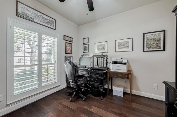 Home Office, Interior, Wood Texture Flooring