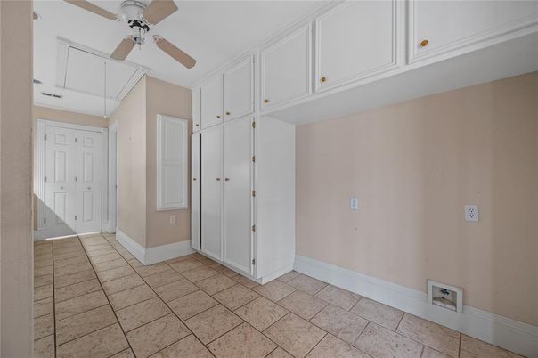 Empty room, Interior