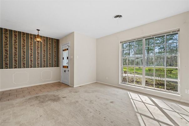 Empty room, Interior, Pendant Lights
