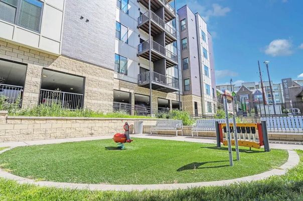 Backyard, Exterior, Facade, Condo Building