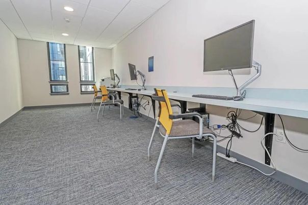 Home Office, Interior, Recessed Lighting