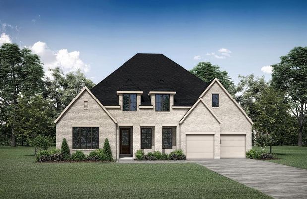 Attached, Exterior, Facade, Brick Facade, Brick Traditional