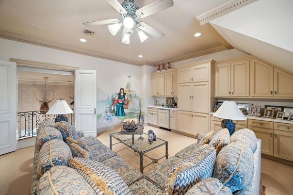 Interior, Kitchen, Living room, Recessed Lighting