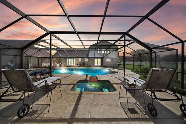 Glass Ceilings, Interior, Pool, Sun Room