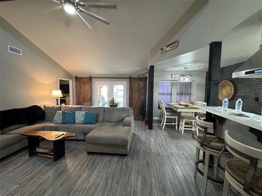 Dining room, Interior, Living room, Wood Texture Flooring