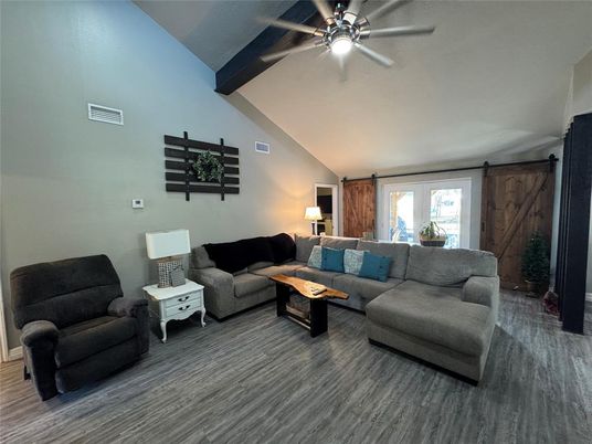 Interior, Living room, Wooden Beams, Wood Texture Flooring