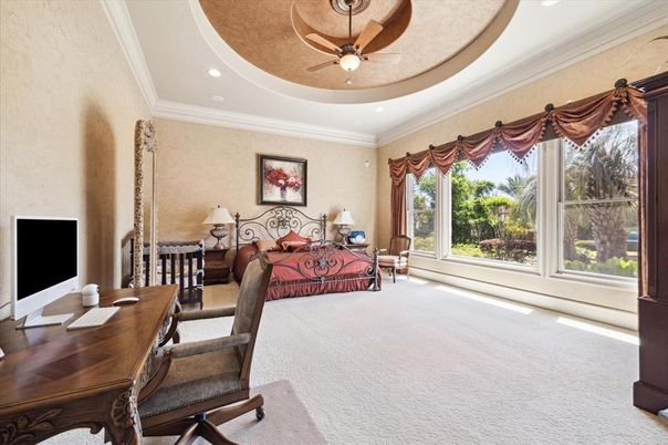 Bedroom, Home Office, Interior, Recessed Lighting