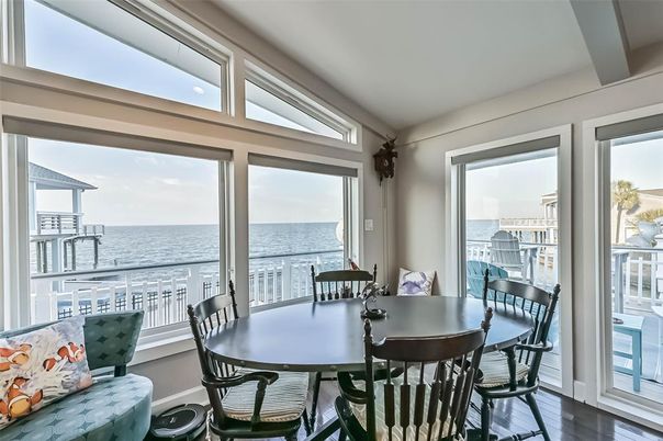 Dining room, Interior, Water, Wood Texture Flooring