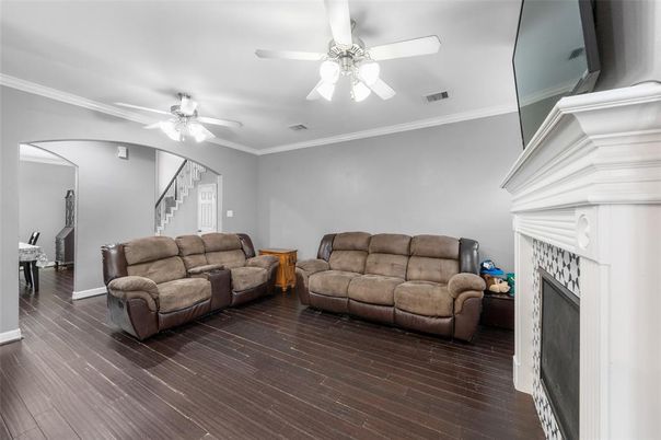 Fireplace, Interior, Living room, Wood Texture Flooring