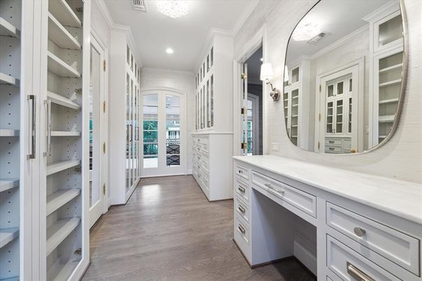Interior, Recessed Lighting, Walk-in Closets, Wood Texture Flooring