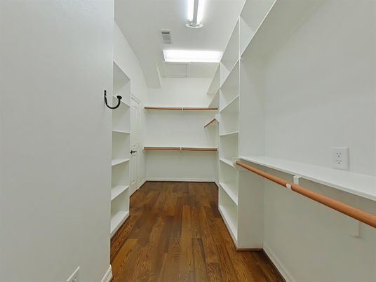 Interior, Walk-in Closets, Wood Texture Flooring