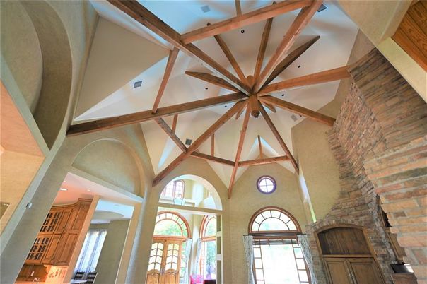Interior, Wooden Beams