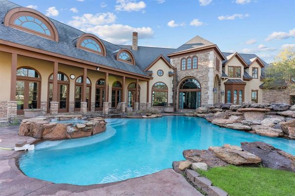Exterior, Facade, Pool, French Provincial