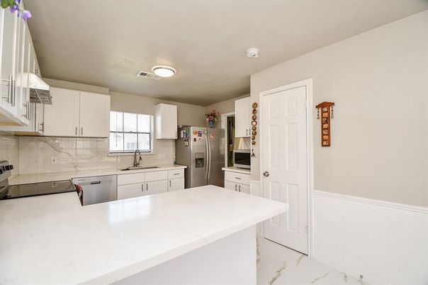 Interior, Kitchen, Marble, Marble Walls
