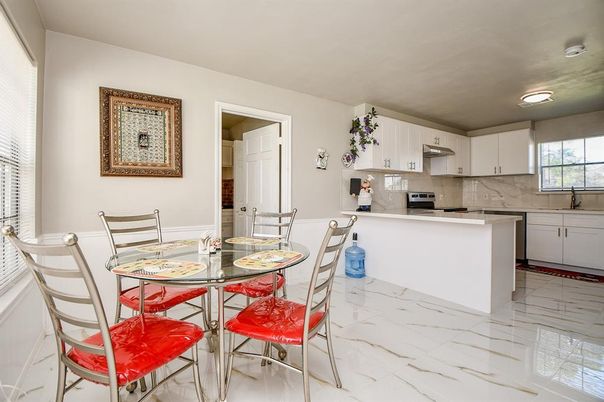 Dining room, Interior, Kitchen, Marble