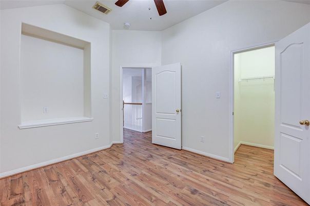 Empty room, Interior, Wood Texture Flooring