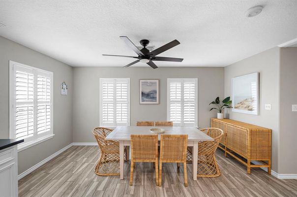 Dining room, Interior, Wood Texture Flooring