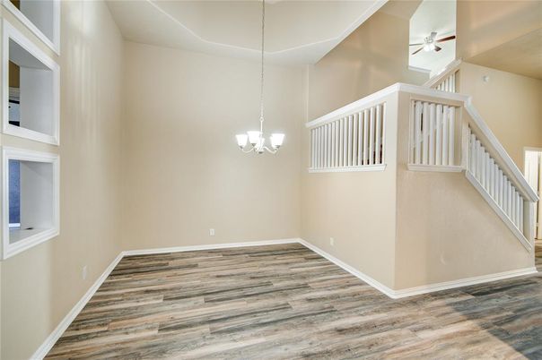 Interior, Pendant Lights, Wood Texture Flooring