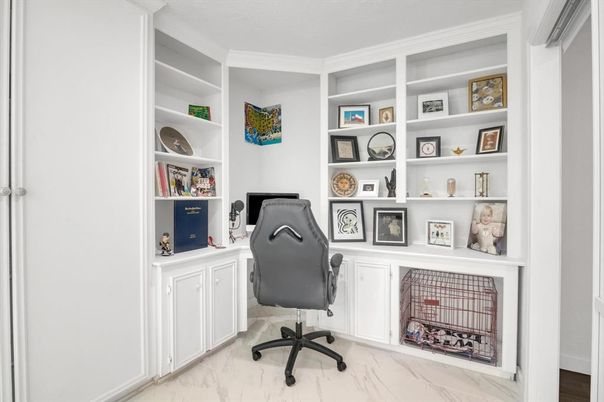 Home Office, Interior, Marble