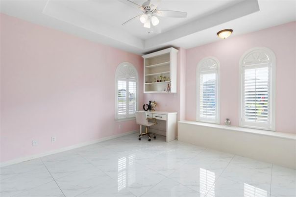 Home Office, Interior, Marble
