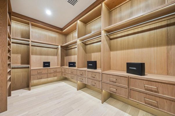 Interior, Recessed Lighting, Walk-in Closets, Wood Texture Flooring