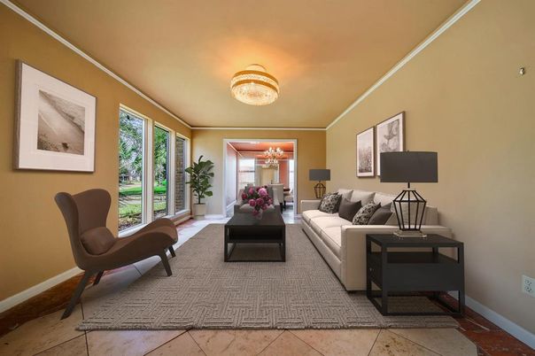 Chandelier, Interior, Living room