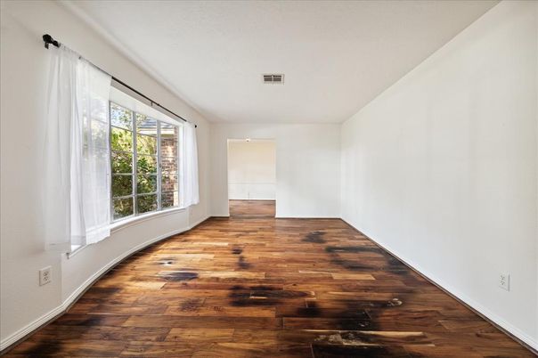 Empty room, Interior, Wood Texture Flooring
