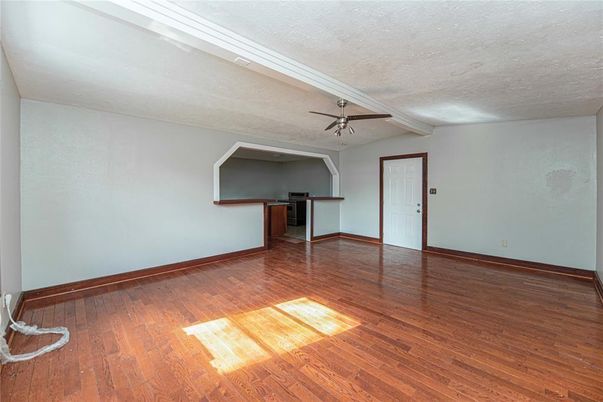 Empty room, Interior, Wood Texture Flooring