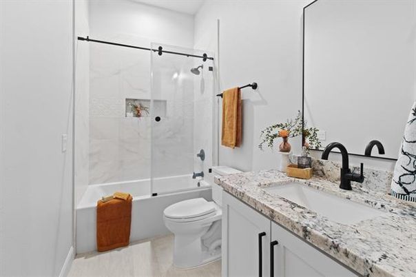 Bathroom, Glass Shower, Interior, Marble Walls