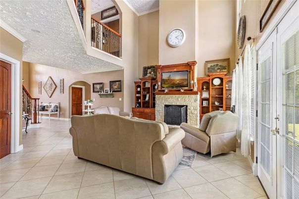 Fireplace, Interior, Living room