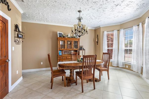 Chandelier, Dining room, Interior