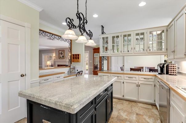 Interior, Kitchen, Pendant Lights, Recessed Lighting