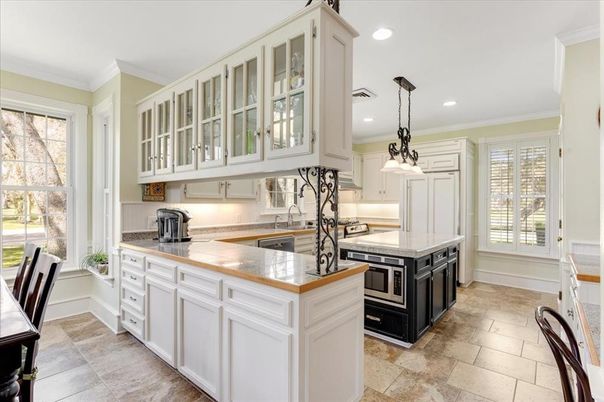Interior, Kitchen, Pendant Lights, Recessed Lighting