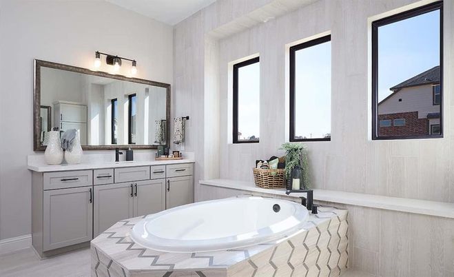 Bathroom, Dual Sink Vanities, Interior