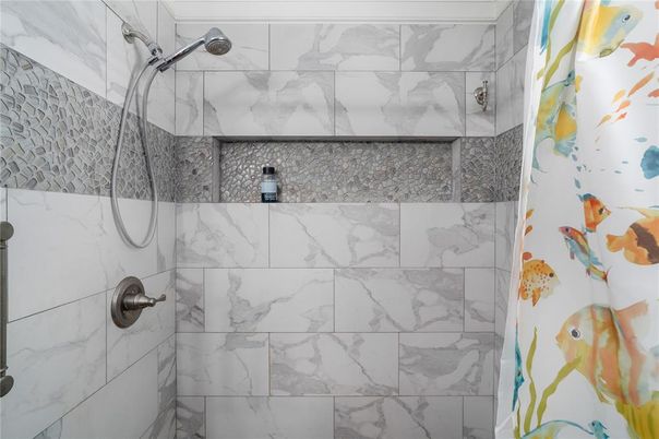 Bathroom, Interior, Marble Walls