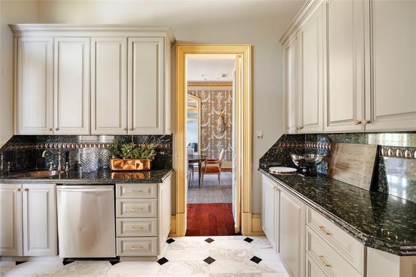 Interior, Kitchen, Marble, Wood Texture Flooring