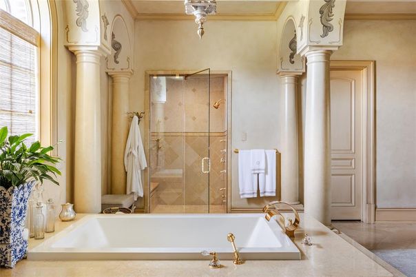 Bathroom, Glass Shower, Interior
