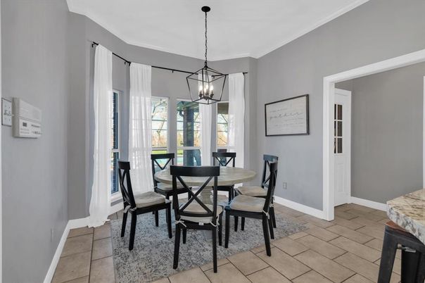 Dining room, Interior, Pendant Lights
