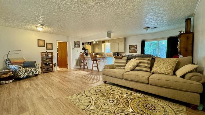 Interior, Kitchen, Living room, Wood Texture Flooring