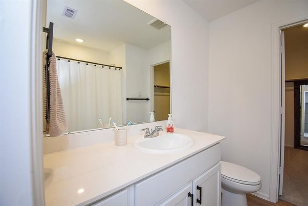 Bathroom, Interior, Recessed Lighting