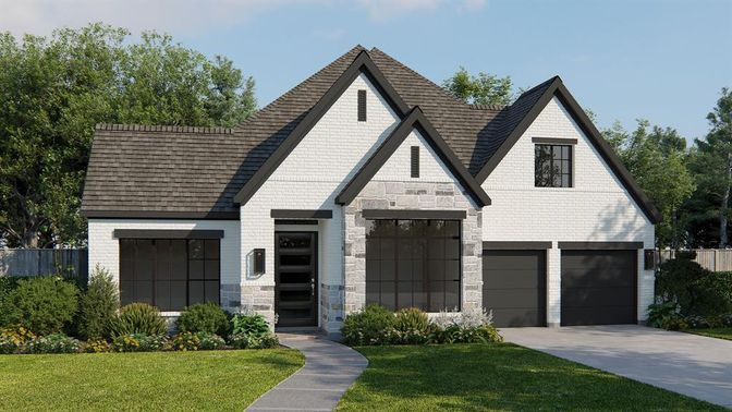 Attached, Exterior, Facade, Farmhouse