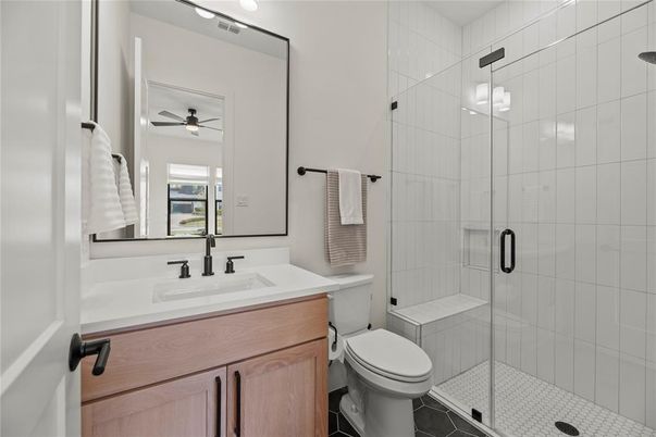 Bathroom, Glass Shower, Interior