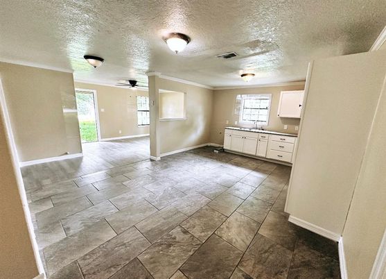 Empty room, Interior, Kitchen