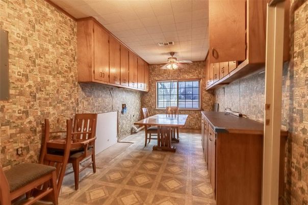 Dining room, Interior, Kitchen, Stone Walls