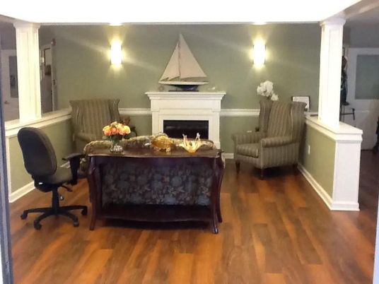 Fireplace, Interior, Wood Texture Flooring